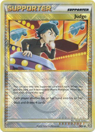 Judge (78/95) (League Promo) [HeartGold & SoulSilver: Unleashed] | Mega City Incorporated