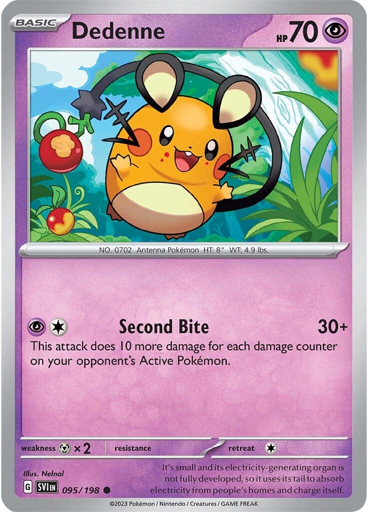Dedenne (095/198) [Scarlet & Violet: Base Set] | Mega City Incorporated
