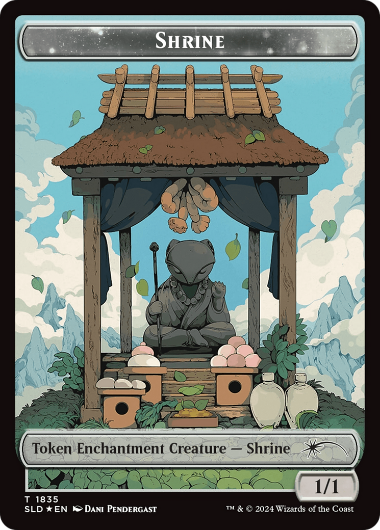 Shrine Token (Rainbow Foil) [Secret Lair: From Cute to Brute Tokens] | Mega City Incorporated