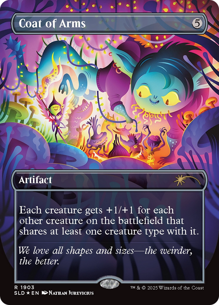 Coat of Arms (Double Rainbow Foil) [Secret Lair Drop Series] | Mega City Incorporated