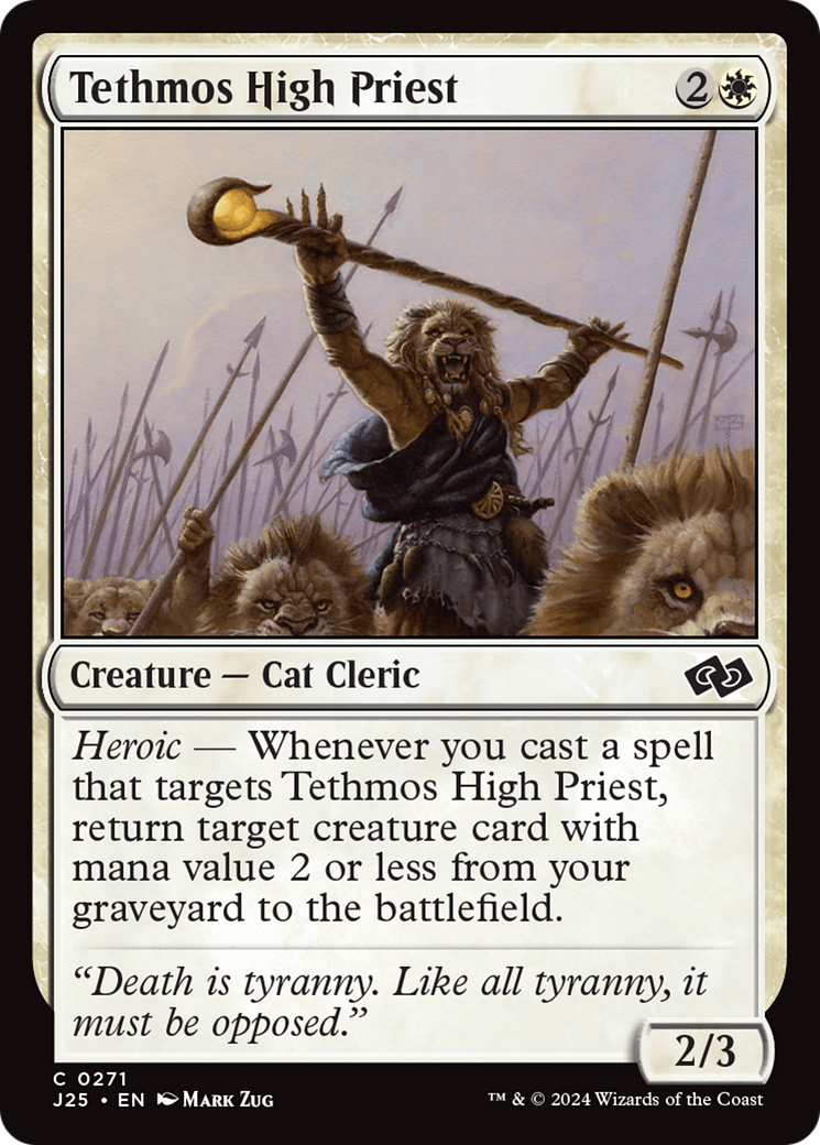 Tethmos High Priest [Foundations Jumpstart] | Mega City Incorporated