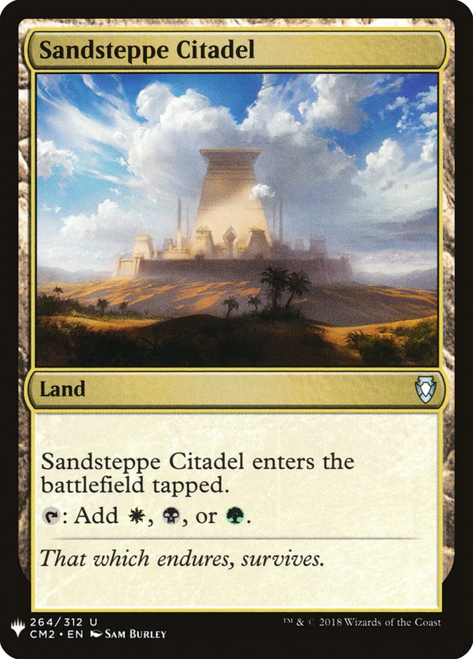 Sandsteppe Citadel [Mystery Booster] | Mega City Incorporated