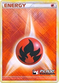 Fire Energy (2010 Play Pokemon Promo) [League & Championship Cards] | Mega City Incorporated