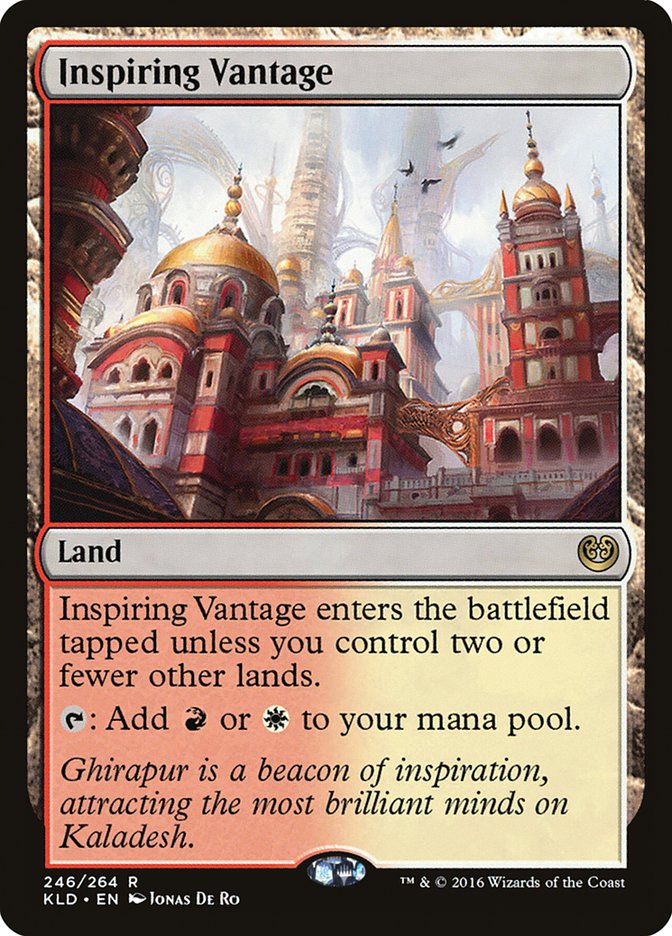 Inspiring Vantage [Kaladesh] | Mega City Incorporated