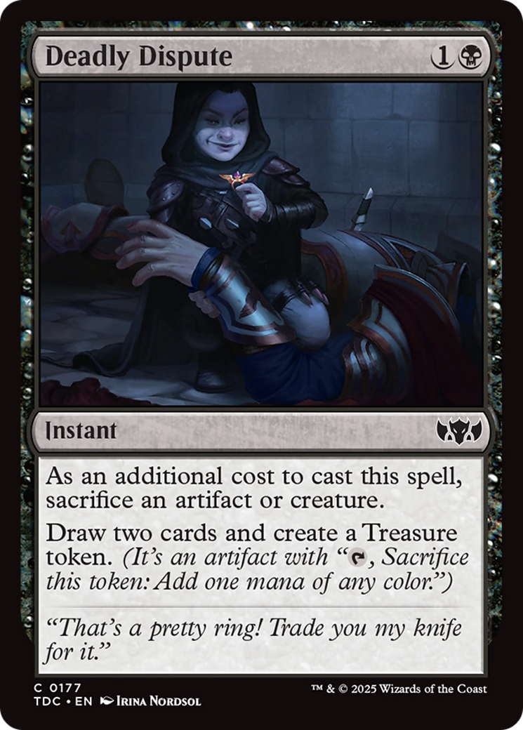 Deadly Dispute [Tarkir: Dragonstorm Commander] | Mega City Incorporated