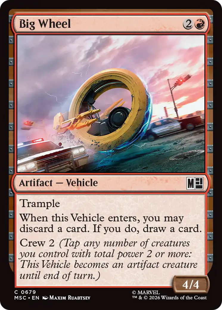 Big Wheel [Marvel Super Heroes Commander] | Mega City Incorporated