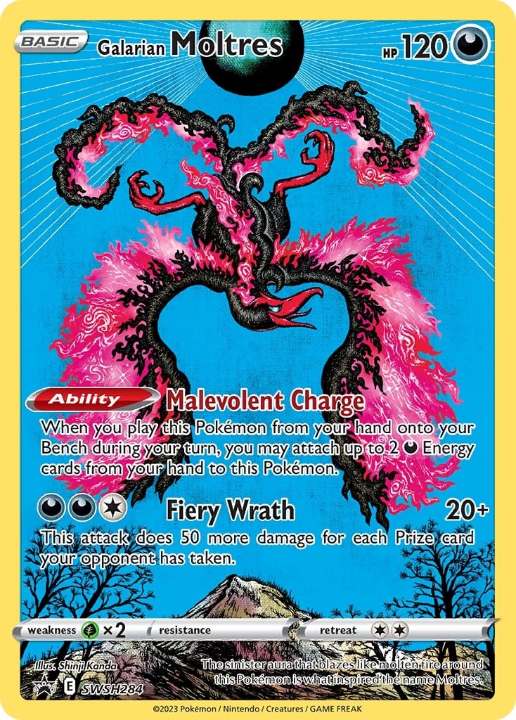 Galarian Moltres (SWSH284) [Sword & Shield: Black Star Promos] | Mega City Incorporated