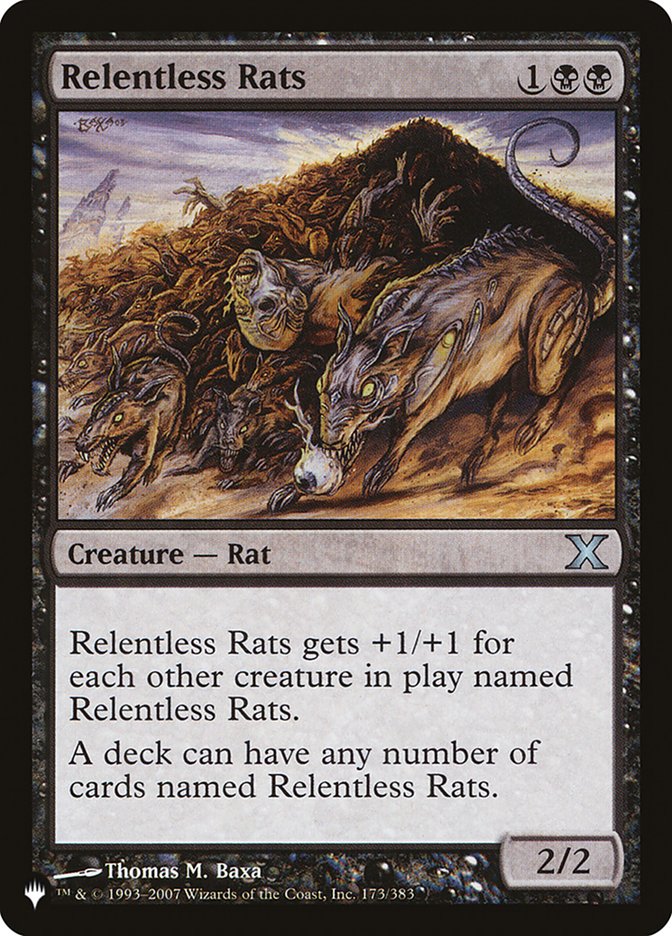 Relentless Rats [The List] | Mega City Incorporated