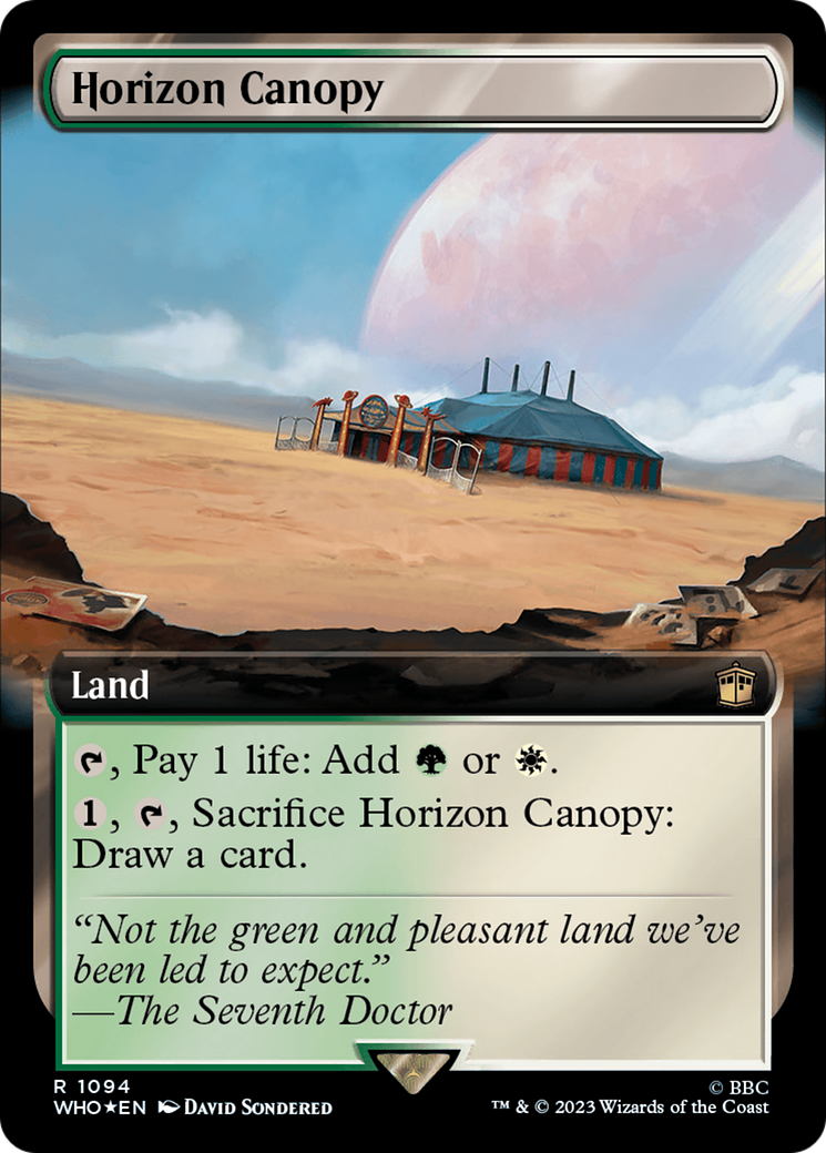 Horizon Canopy (Extended Art) (Surge Foil) [Doctor Who] | Mega City Incorporated