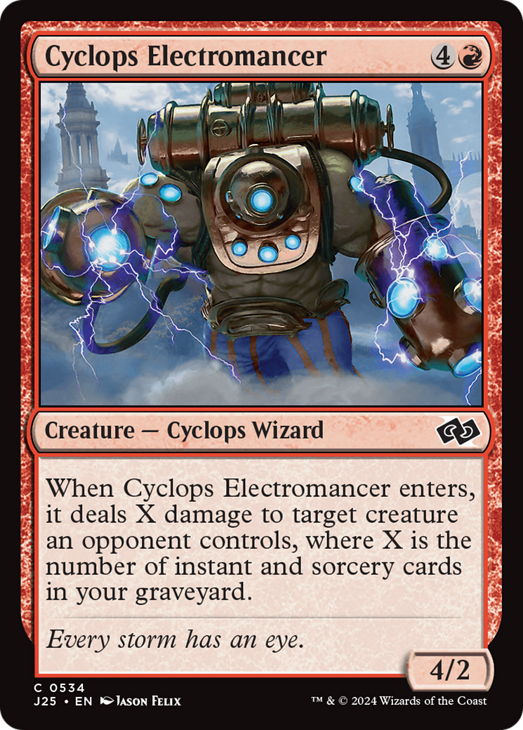 Cyclops Electromancer [Foundations Jumpstart] | Mega City Incorporated