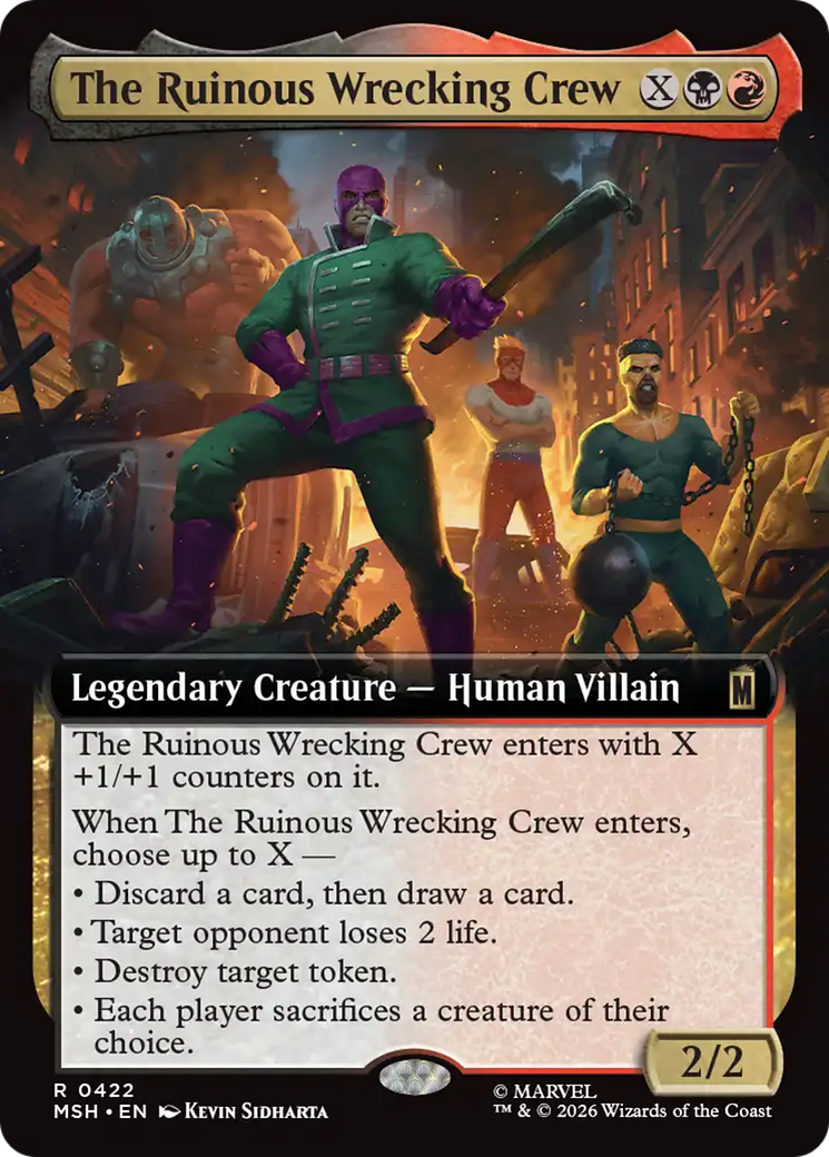 The Ruinous Wrecking Crew (Extended Art) [Marvel Super Heroes] | Mega City Incorporated