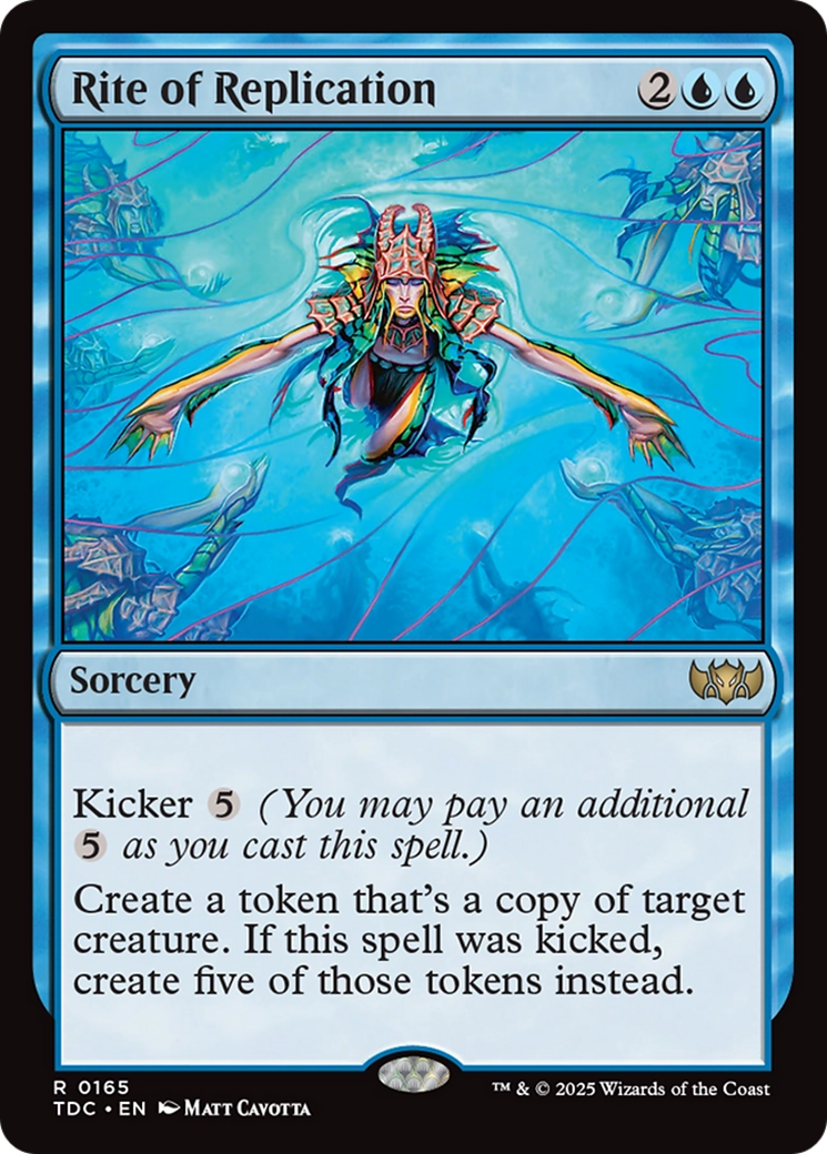 Rite of Replication [Tarkir: Dragonstorm Commander] | Mega City Incorporated
