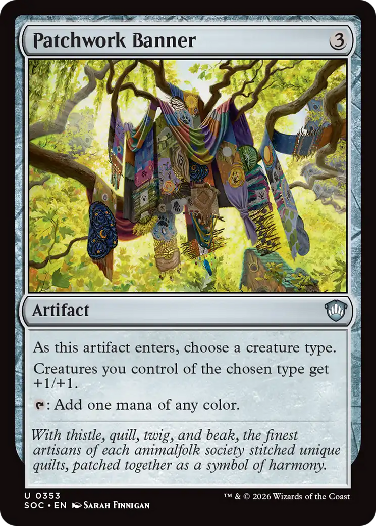 Patchwork Banner [Secrets of Strixhaven Commander] | Mega City Incorporated
