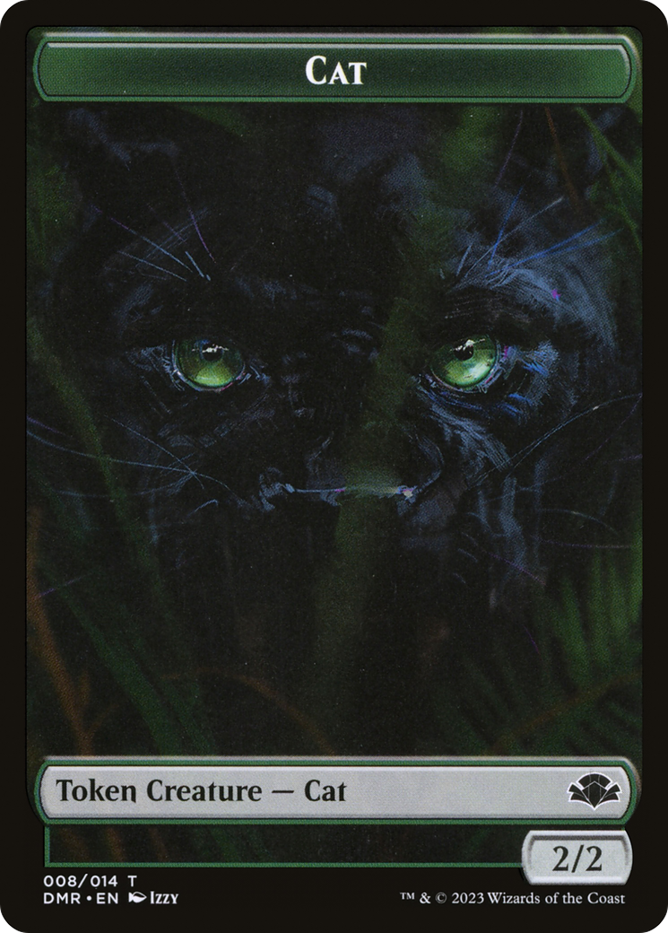 Cat Token (008) [Dominaria Remastered Tokens] | Mega City Incorporated