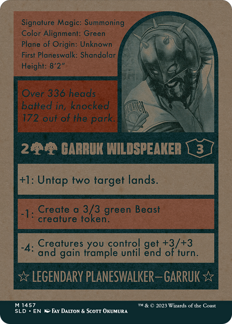 Garruk Wildspeaker [Secret Lair Drop Series] | Mega City Incorporated