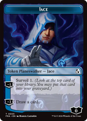 Cadet // Jace Double-Sided Token [Reality Fracture Tokens] | Mega City Incorporated