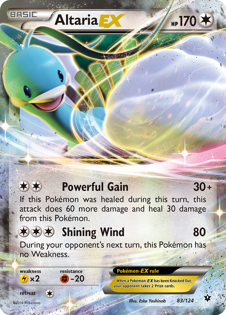 Altaria EX (83/124) [XY: Fates Collide] | Mega City Incorporated