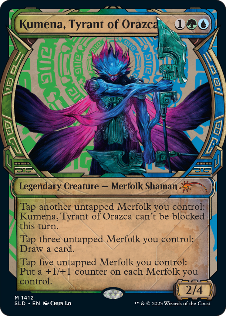 Kumena, Tyrant of Orazca (Rainbow Foil) [Secret Lair Drop Series] | Mega City Incorporated