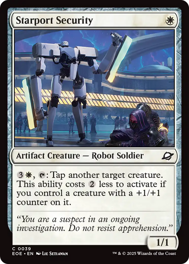 Starport Security [Edge of Eternities] | Mega City Incorporated