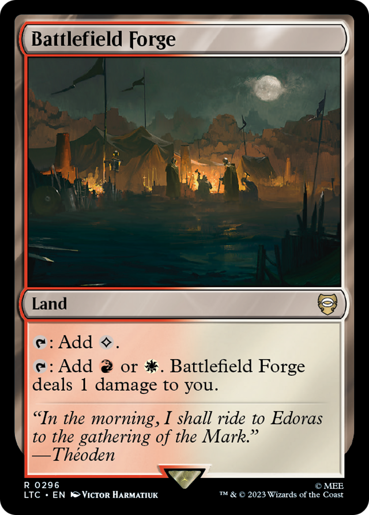Battlefield Forge [The Lord of the Rings: Tales of Middle-Earth Commander] | Mega City Incorporated