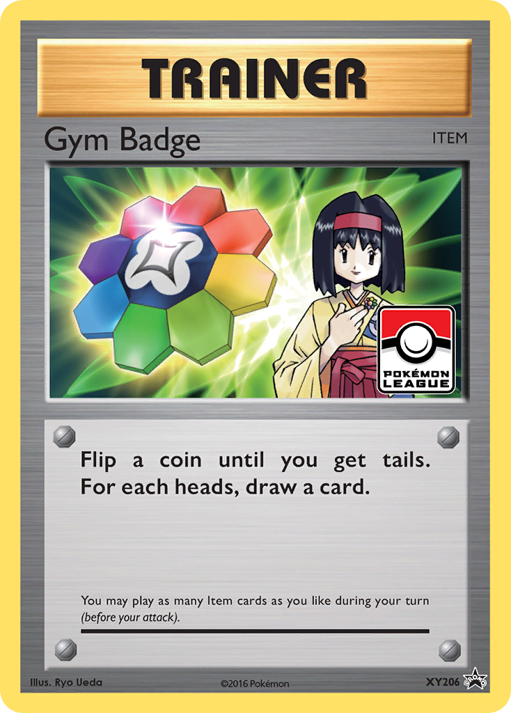 Gym Badge (XY206) (Erika) [XY: Black Star Promos] | Mega City Incorporated