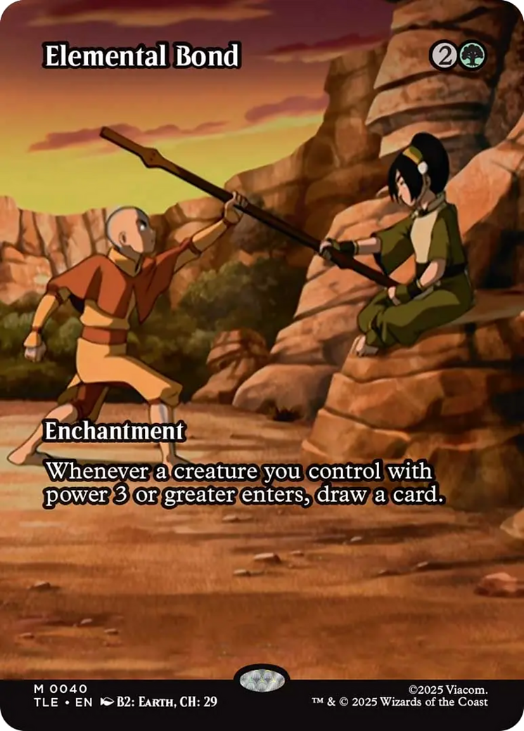 Elemental Bond (Borderless) [Avatar: The Last Airbender: Eternal-Legal] | Mega City Incorporated