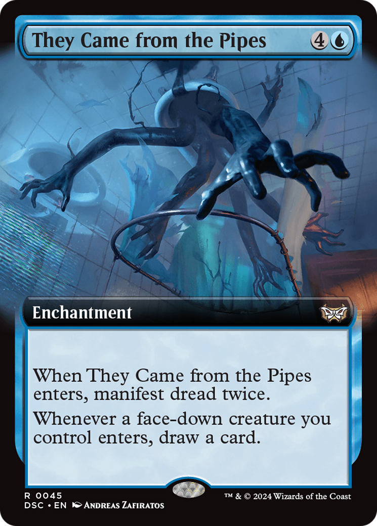 They Came from the Pipes (Extended Art) [Duskmourn: House of Horror Commander] | Mega City Incorporated