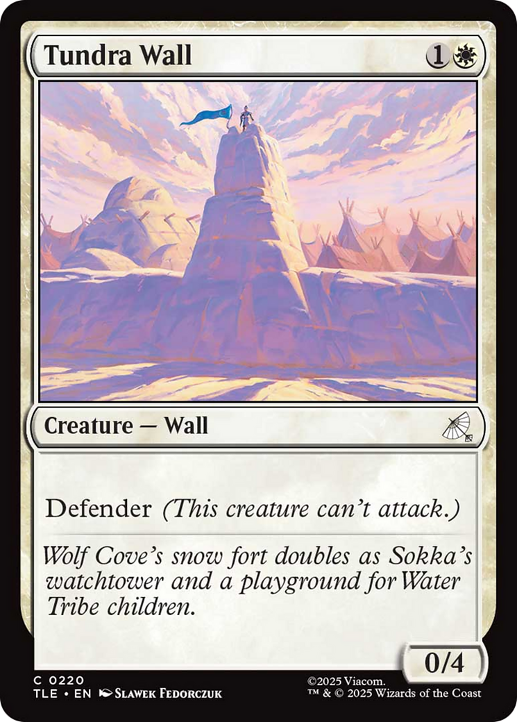 Tundra Wall [Avatar: The Last Airbender: Eternal-Legal] | Mega City Incorporated