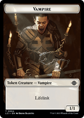 Vampire // Skeleton Pirate Double-Sided Token [The Lost Caverns of Ixalan Tokens] | Mega City Incorporated