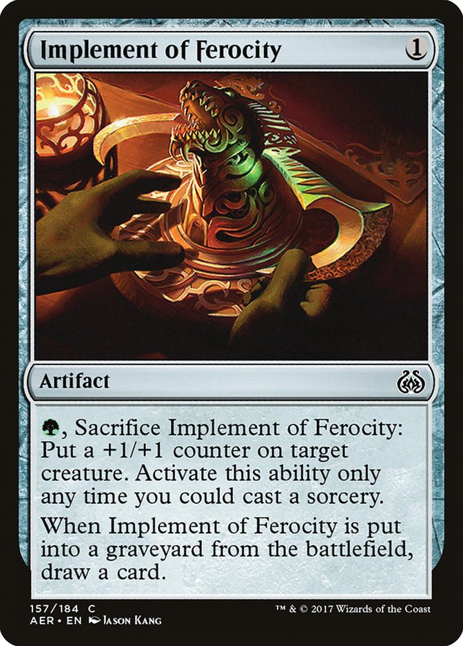 Implement of Ferocity [Aether Revolt] | Mega City Incorporated