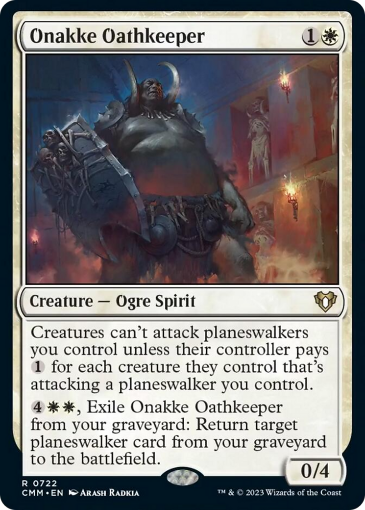 Onakke Oathkeeper [Commander Masters] | Mega City Incorporated