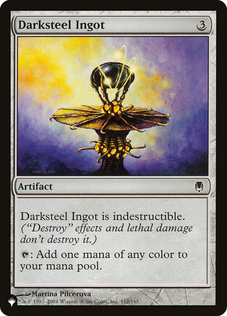 Darksteel Ingot [The List] | Mega City Incorporated