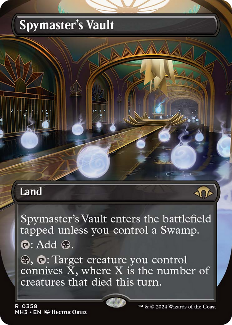 Spymaster's Vault (Borderless) [Modern Horizons 3] | Mega City Incorporated