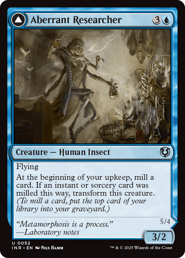 Aberrant Researcher // Perfected Form [Innistrad Remastered] | Mega City Incorporated