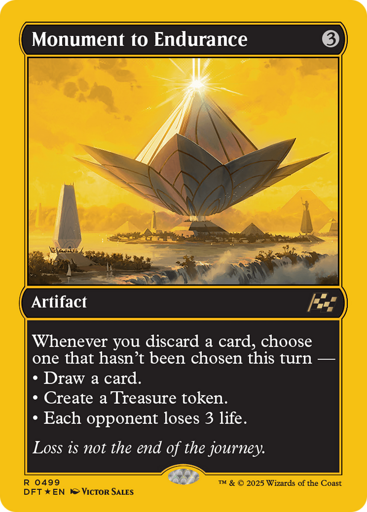 Monument to Endurance (First-Place Foil) [Aetherdrift] | Mega City Incorporated
