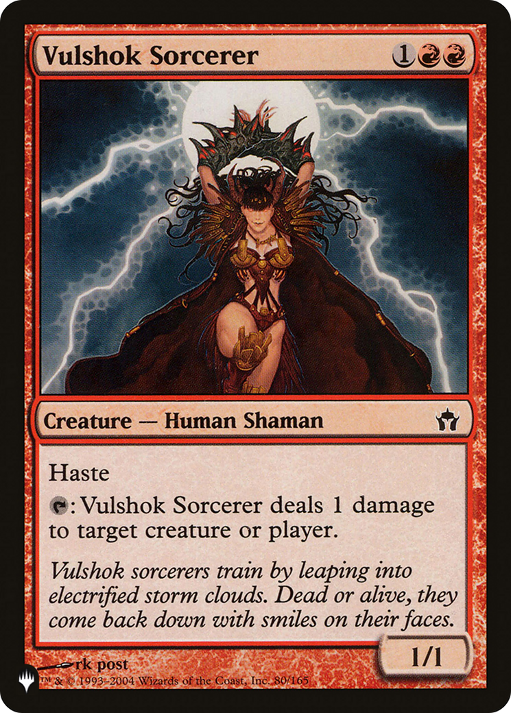 Vulshok Sorcerer [The List] | Mega City Incorporated