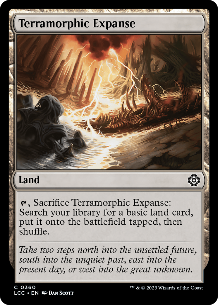 Terramorphic Expanse [The Lost Caverns of Ixalan Commander] | Mega City Incorporated