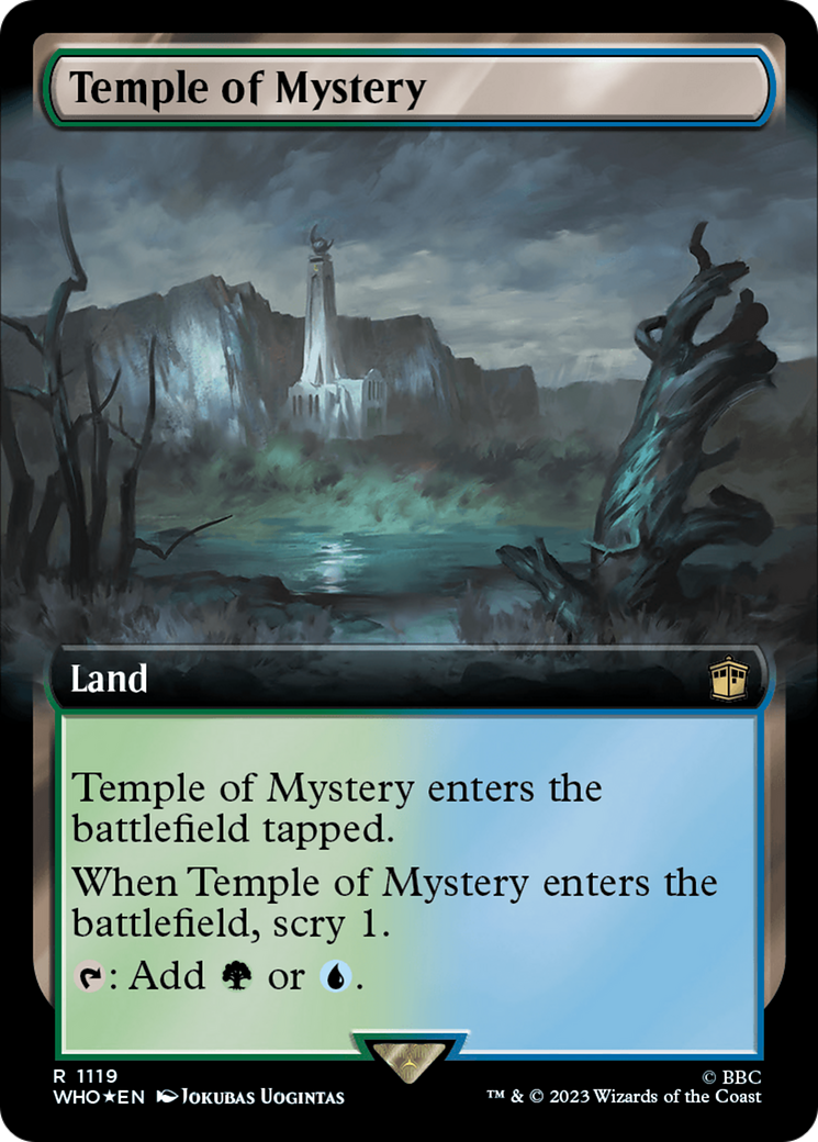 Temple of Mystery (Extended Art) (Surge Foil) [Doctor Who] | Mega City Incorporated