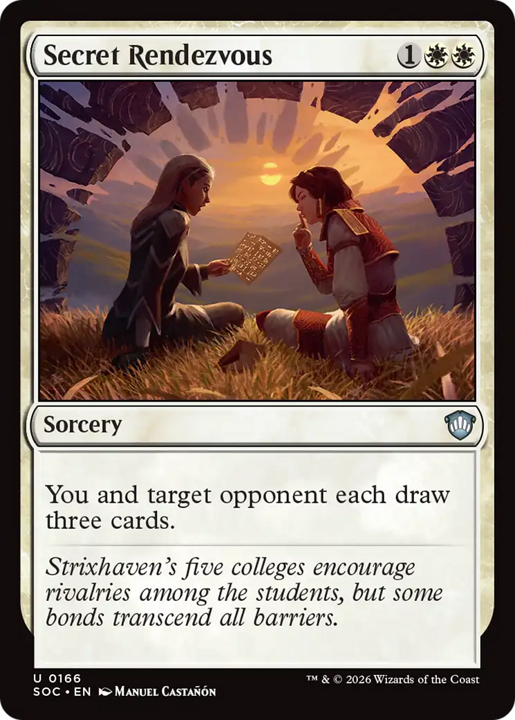 Secret Rendezvous [Secrets of Strixhaven Commander] | Mega City Incorporated