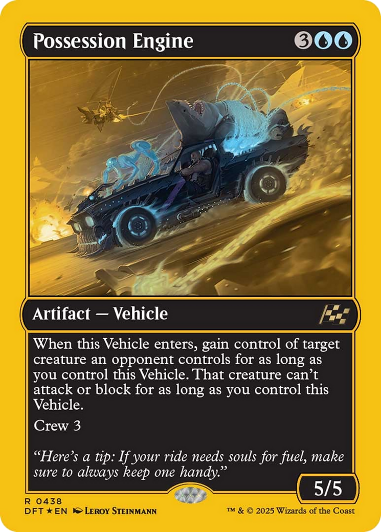 Possession Engine (First-Place Foil) [Aetherdrift] | Mega City Incorporated