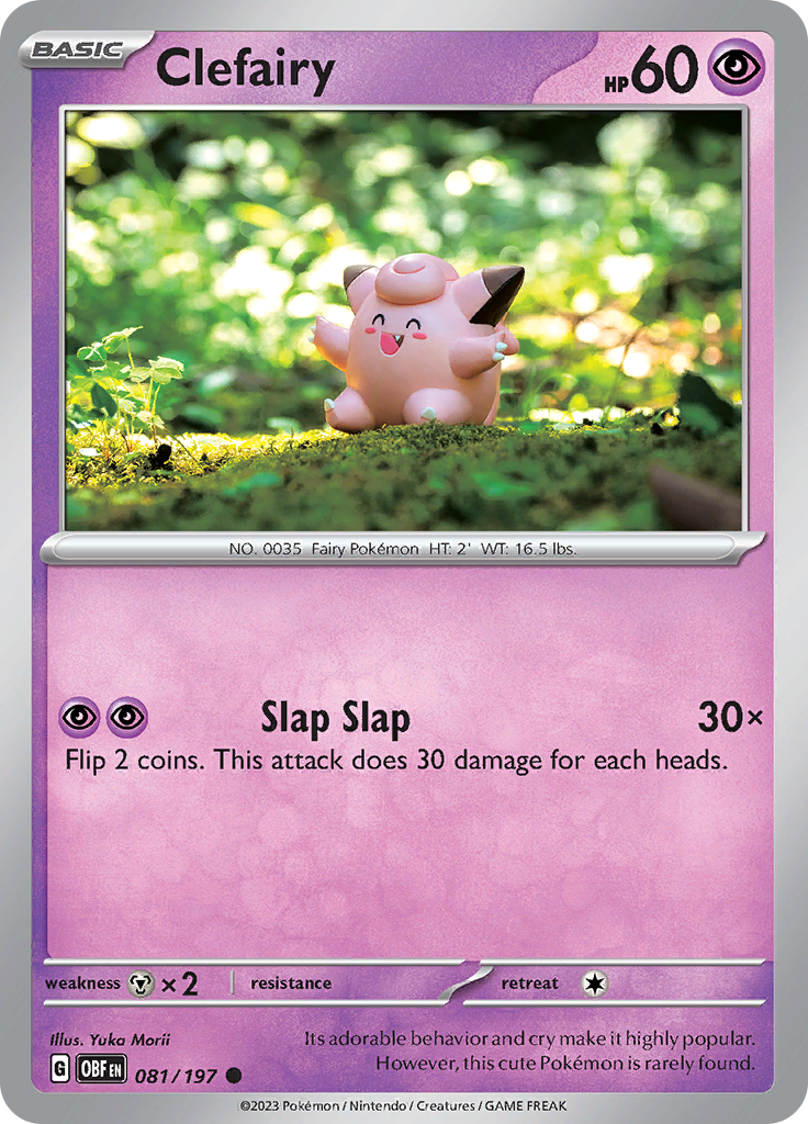 Clefairy (081/197) [Scarlet & Violet: Obsidian Flames] | Mega City Incorporated