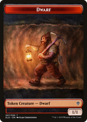 Soldier (UMA) // Dwarf (ELD) Double-Sided Token [The List] | Mega City Incorporated