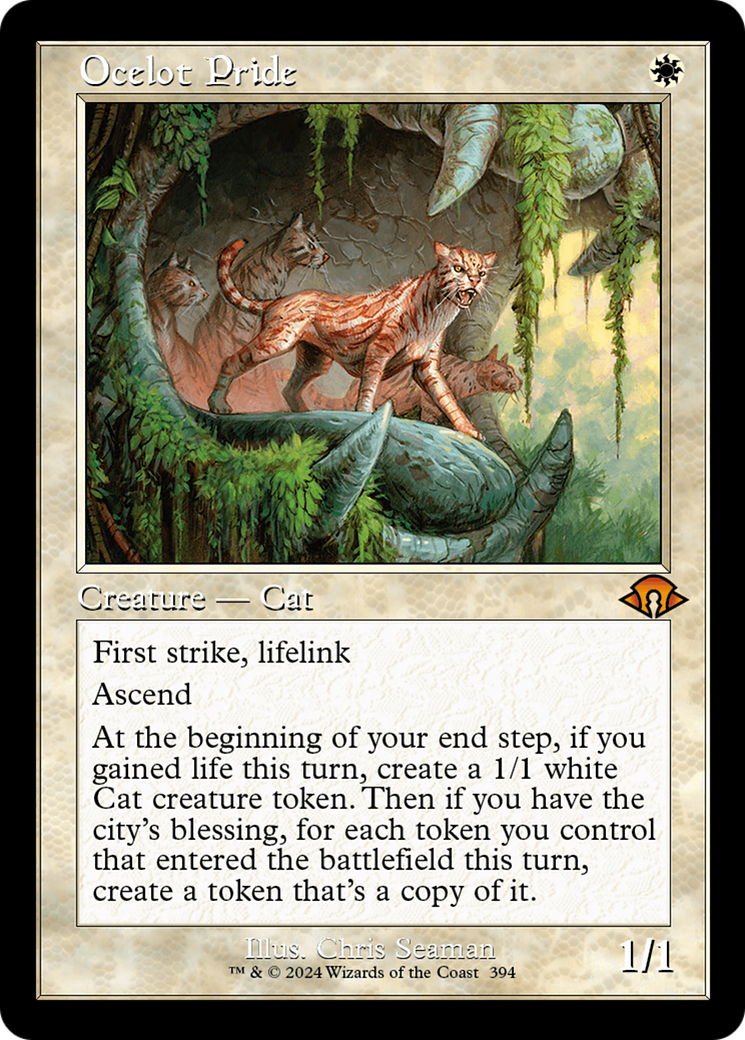 Ocelot Pride (Retro) [Modern Horizons 3] | Mega City Incorporated