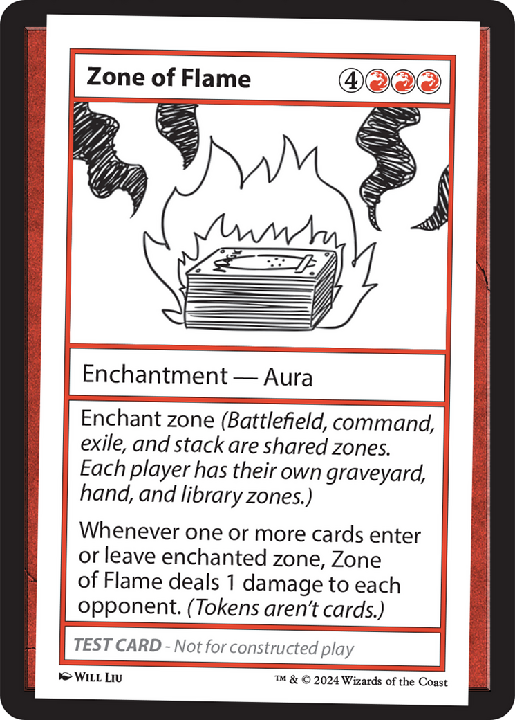 Zone of Flame [Mystery Booster 2 Playtest Cards] | Mega City Incorporated