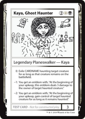 Kaya, Ghost Haunter (2021 Edition) [Mystery Booster Playtest Cards] | Mega City Incorporated