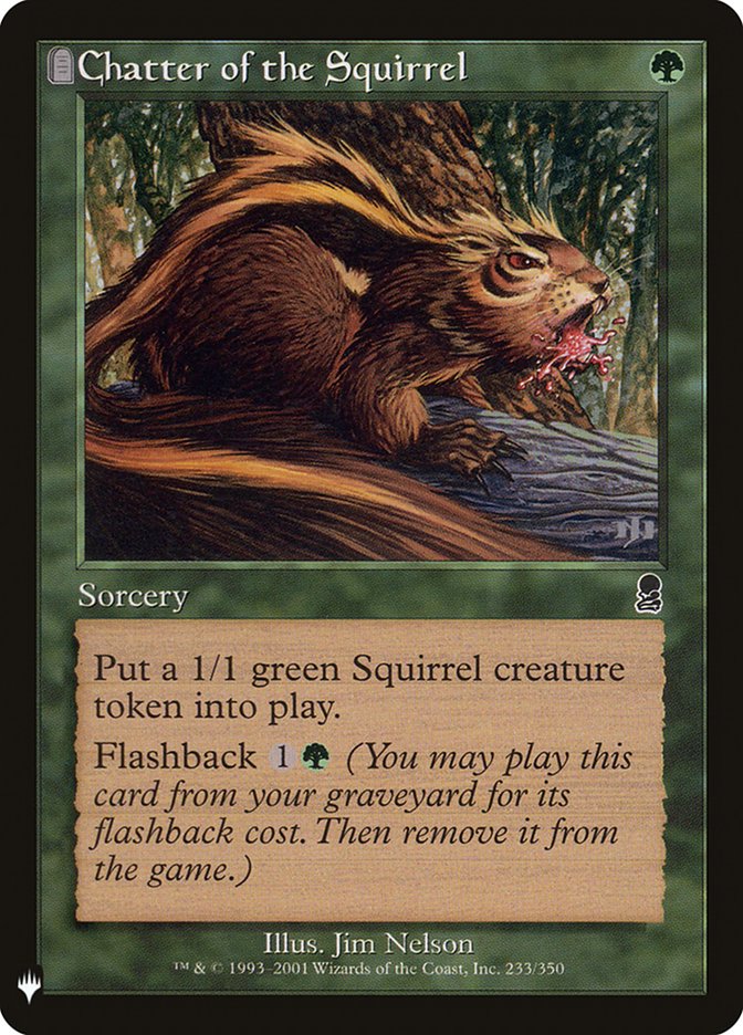 Chatter of the Squirrel [Mystery Booster] | Mega City Incorporated