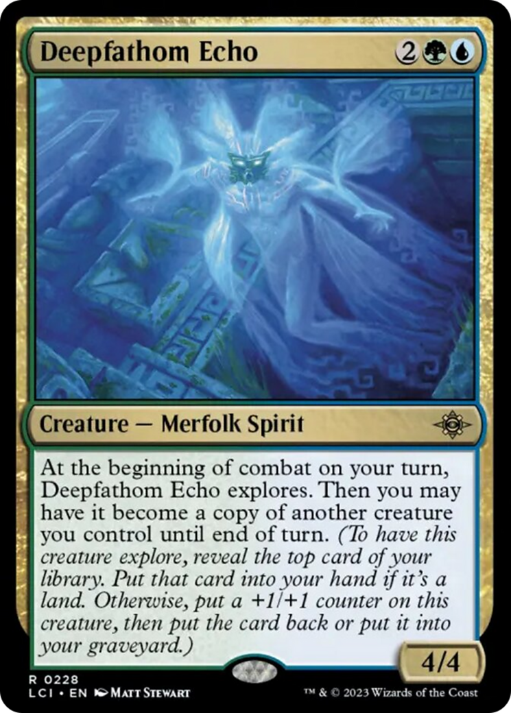 Deepfathom Echo [The Lost Caverns of Ixalan] | Mega City Incorporated