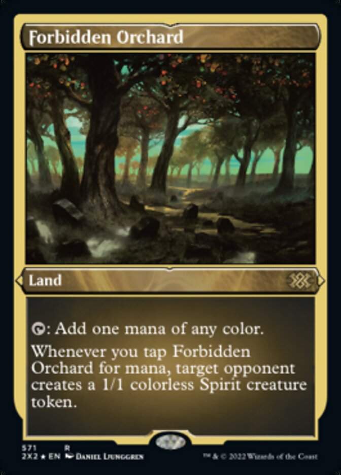 Forbidden Orchard (Foil Etched) [Double Masters 2022] | Mega City Incorporated