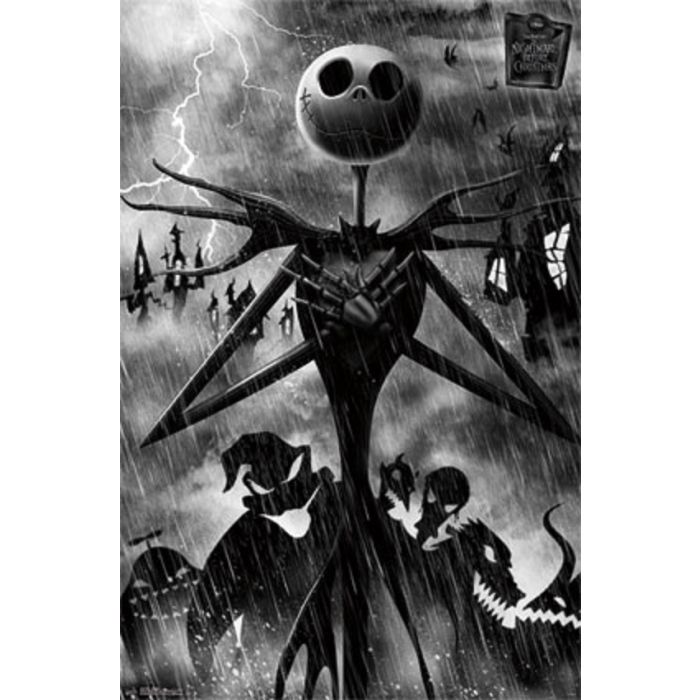 Poster - Nightmare Before Christmas - Shadows | Mega City Incorporated