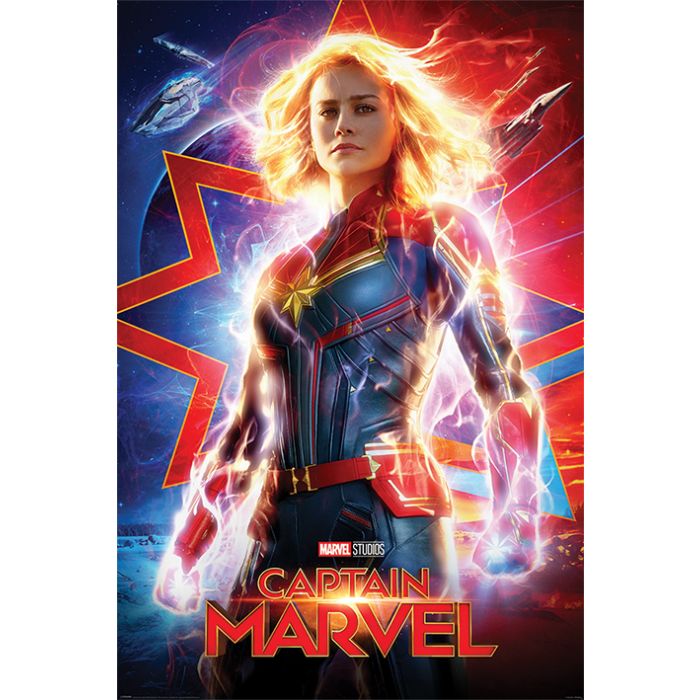 Poster - Captain Marvel - Teaser | Mega City Incorporated